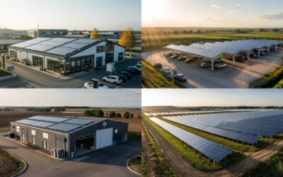 Types d’installations solaires pour entreprises : conseils et solutions